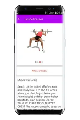 Fitness & Bodybuilding android App screenshot 5